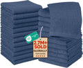 Utopia Towels 24 Pack Washcloths, 12x12 in, 100% Cotton, Navy by UTOPIATOWELS