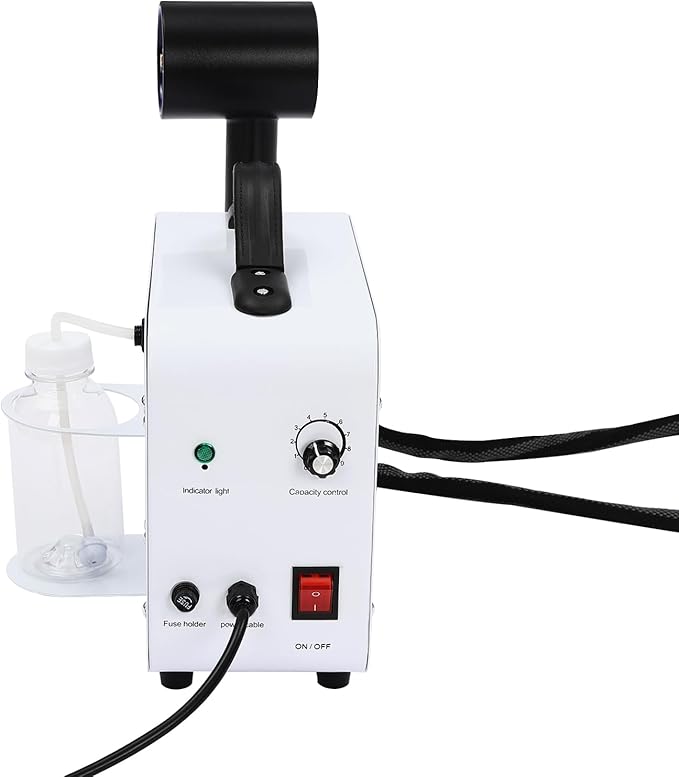 Nano Hair Steamer Spray Machine, 1300W Multifunctional Nano Steam Gun,Professional Hair Salon Steamer Gun with 11.83 oz Water Tank, Blue Light Color Processor for Homes, Hair Salons