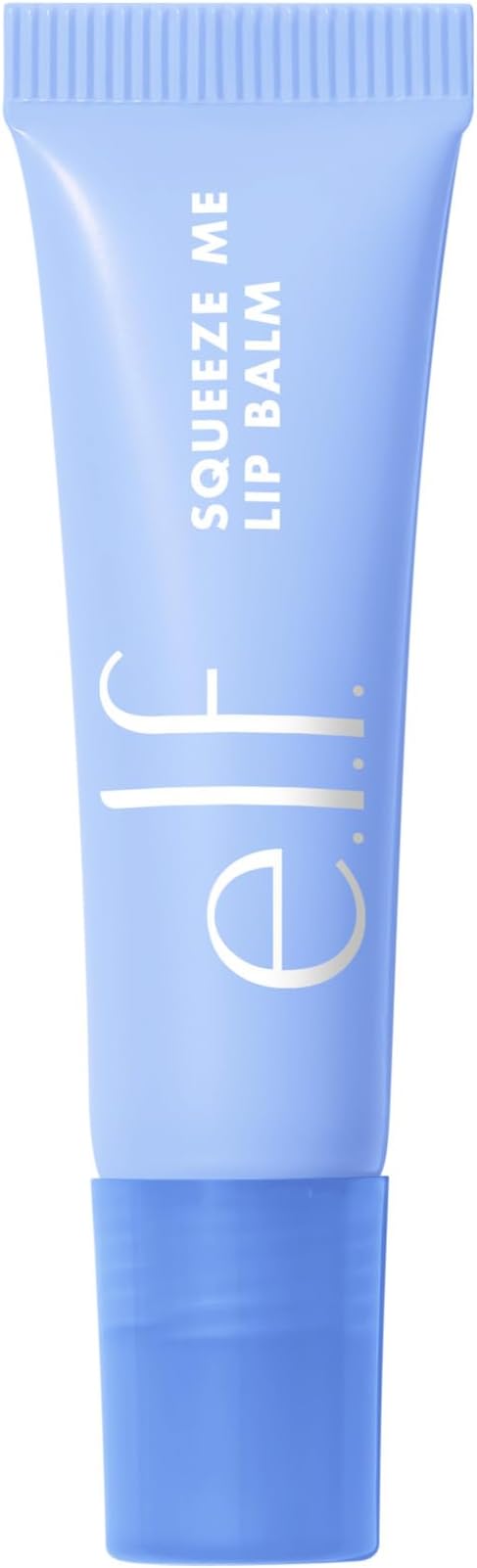 e.l.f. Squeeze Me Lip Balm, Moisturizing Lip Balm for A Sheer Tint of Color, Infused with Hyaluronic Acid, Vegan & Cruelty-Free