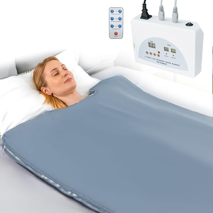 ANGORA BRANDS Sauna Blankets for Home Use - Sauna Wrap Full Body - Personal Sauna - Versatile Sauna Wrap- Portable Sauna for Home Relaxation- Sauna Blanket by Kryn