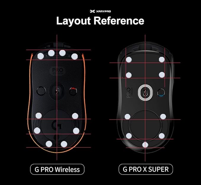 X-Raypad Jade Speed Mouse Skates, Offers Excelent Wear Resistance, Speed & Control Abrasion Resistance, Curved Edge, Move More smoothly, Suitable for Cloth Mouse Pads & Glassmouse Pads (Jade)
