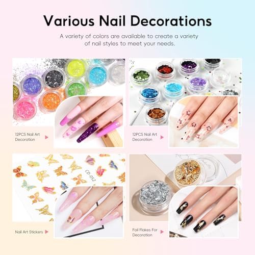 COSCELIA Acrylic Nail Kit for Beginners with Everything Drill and Light - Image 6
