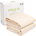 100% Cotton Twin Mattress Pad/Blanket, Also can be Used as Cover by ShieldLife, Cotton Blend Protection Mat for Single/Twin Size Beds, Made in Korea