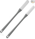 2-Pack Toe Cleaning Brush with Long Handle – Foot Scrubber & Exfoliating Anti-Itch Brush for Seniors, Pregnant Women, Men & Women (Grey)