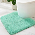 ILANGO Toilet Rugs U Shaped 22" × 24",Soft Absorbent Microfiber Bath Rugs by ILANGO