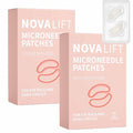 MicroGlow Eye Patches,Under Eye Patchs Hyaluronic Acid Eye Mask for Dark Circles for Women, Forehead Wrinkle & Smile Line Patches (2BOX(6 Pairs))