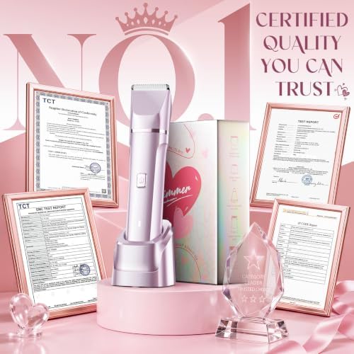 Risina 5-in-1 Bikini Trimmer for Women, Self Care Gifts, Full Body Shaver - Image 3