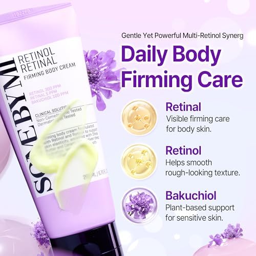 SOME BY MI Retinol Retinal Firming Body Cream 6.76 fl oz – Body Lotion for Crepey Skin, Loose Skin & Dry Skin – Hydrating Smoothing Glow Body Moisturizer Korean Skincare - Image 3