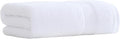 27x55 Bath Towel100 Percent Cotton 650GSM Luxury Super Soft Absorbent Bathroom Towel (White,Pack of 1)