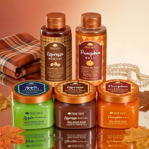 Tree Hut Pumpkin Roll Foaming Body Wash, 18 Fl Oz - Image 7