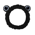 Jowmoy black Frog Eye Elastic Headband - Versatile for Spa, Skincare, Makeup, Face Wash, Fun Gift for Women (1 Pack)