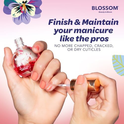 Blossom Cuticle Oil for Nails, Scented Nail Oil Cuticle Care, 0.92 fl. oz - Image 5