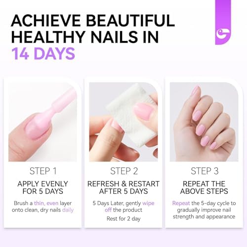Nail Ridge Filler For Damaged Nails: Nail Strengthener for Thin Nails - Image 2