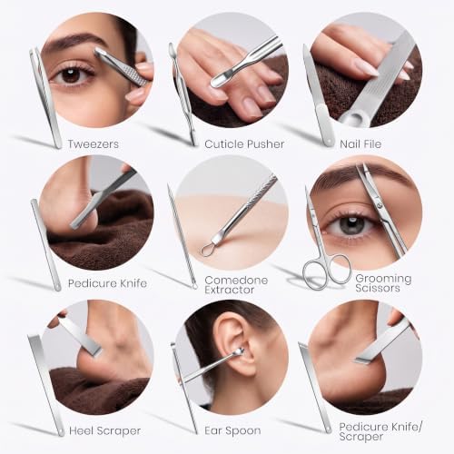 Utopia Care Manicure Set Professional Nail Clippers Kit - Image 2