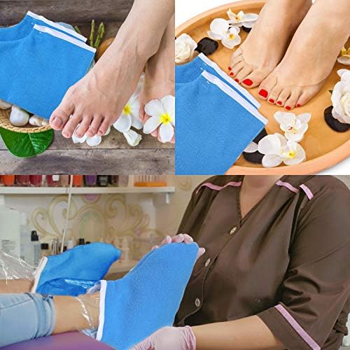 Geyoga 204 Pcs Paraffin Wax Bath Set with Cloth Gloves and Booties - Image 6