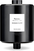 Filterbaby All-Metal Shower Filter Pro - IAPMO Certified to NSF 177 Standard, Doctor Developed, Reduces up to 99% Chlorine/Chloramine/Lead/Certain Heavy Metals, Great Water Pressure,Long Lasting,Black