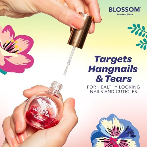 Blossom Cuticle Oil for Nails, Scented Nail Oil Cuticle Care, 0.92 fl. oz - Image 4