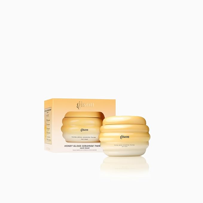 Gisou Honey Gloss Ceramide Therapy Hair Mask Mini – Deep Repair & Hydration with Mirsalehi Honey, Ceramides & Hyaluronic Acid, 2.5 fl oz | Deep Repair, Hydration, Mirsalehi Honey, Ceramides, Hyaluronic Acid, 2.5 fl oz