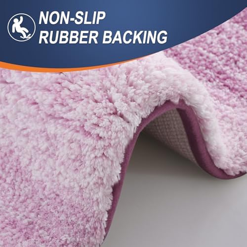 OLANLY Large Bathroom Rugs 50x30, Extra Soft Absorbent Microfiber Bath Rugs - Image 5