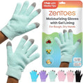 ZenToes Moisturizing Gloves for Dry Hands, Media Tips, Fuzzy, 1 Pair by ZenToes
