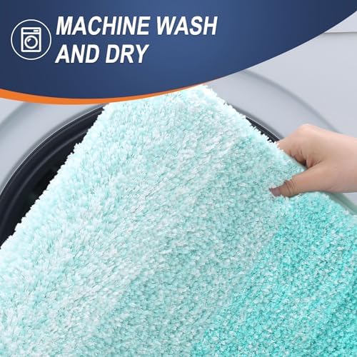 OLANLY Bathroom Runner Rug 47x20, Extra Soft Absorbent Microfiber Bath Rugs - Image 6