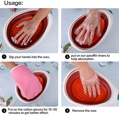 100pcs Paraffin Wax Bath Liners for Hand - Image 6