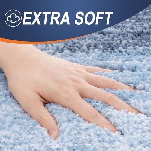 OLANLY Bathroom Rugs Mat 36x24, Extra Soft Absorbent Microfiber Bath Rugs - Image 2