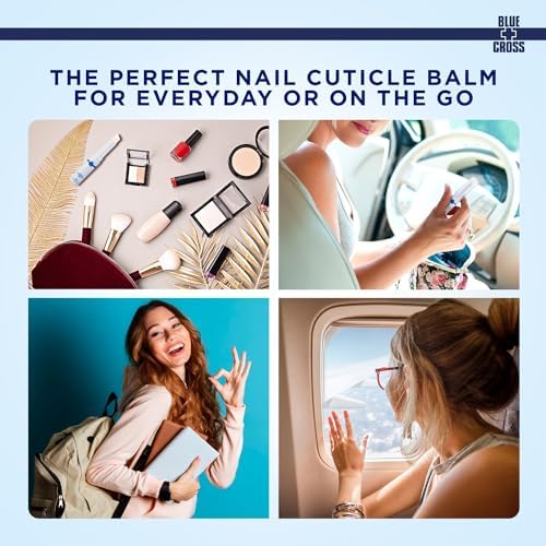 Blue Cross Cuticle Balm Conditioning Stick, Damaged Cuticles, Rose, 0.05oz - Image 6