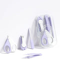 Baby Nail Clippers Kit (Purple)