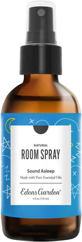 Edens Garden Sound Asleep Natural Room & Linen Spray – 100% Pure Essential Oil Aromatherapy Mist for Bedding, Pillows & Home – Non-Toxic, Freshener with Calming Lavender Aroma, 4 fl oz (118 ml)