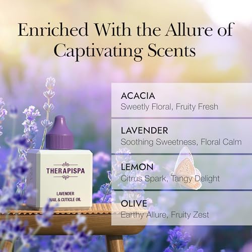 THERAPISPA Nail & Cuticle Oil with Avocado, Jojoba, Biotin & Vitamin E – Promotes Nail Growth, Strengthens & Repairs Dry, Brittle Nails & Cuticles (Acacia, 2.0 fl oz) - Image 5