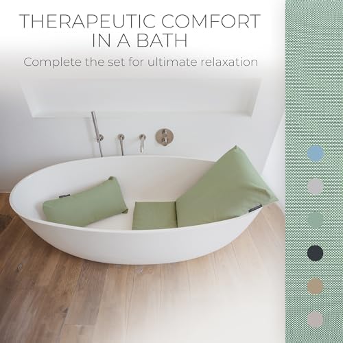 BADESOFA® Luxury Bathtub Seat Cushion in Green - Image 2