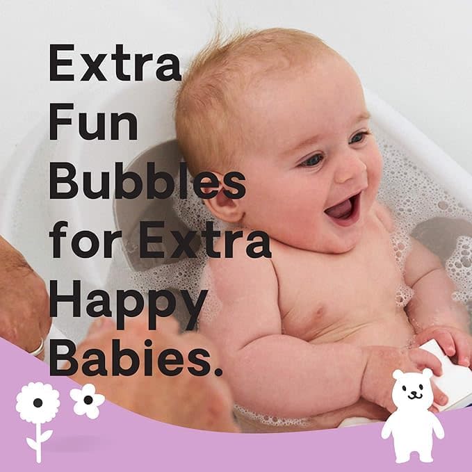 Hello Bello Baby Premium Bubble Bath, Gentle Soft Lavender Scent, for Babies and Kids, 10oz Bottle