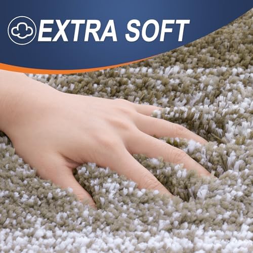 OLANLY Bathroom Rugs Mat 34x21, Extra Soft Absorbent Microfiber Bath Rugs - Image 2