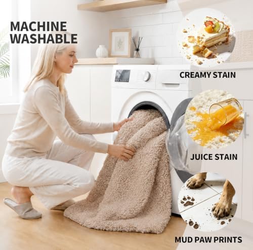 ILANGO Bathroom Rugs 70" × 24", Extra Soft Absorbent Microfiber Bath Rugs - Image 3