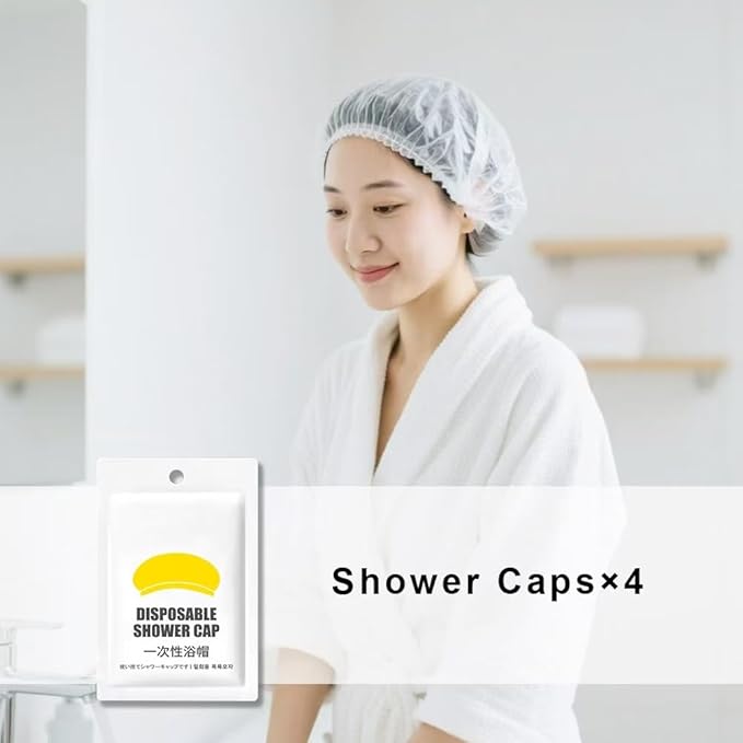 48pcs Disposable Travel Set: Bed Sheet*2 Duvet Cover*2 Pillow case*4 Bath Towels*4 Shower Caps*4 Plastic Bathtub Bag*5 Toilet Seat Covers*4 Compression face Towel*15 Toothbrushes*4 Slippers*4