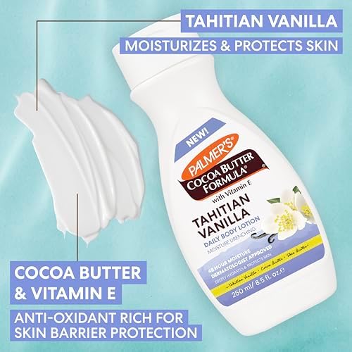 Palmer's Tahitan Vanilla Body Lotion with Vitamin E for Dry Skin (8.5 Oz) - Image 5