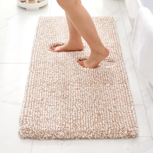 ILANGO Bathroom Rugs 70" × 24", Extra Soft Absorbent Microfiber Bath Rugs by ILANGO