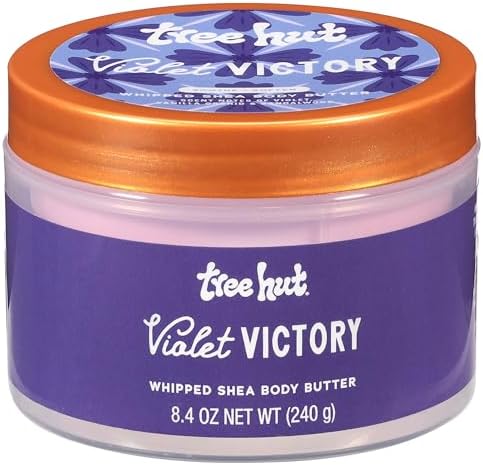 Tree Hut Violet Victory Whipped Body Butter with Shea Butter, 8.4 Ounce (Pack of 12) by TreeHut