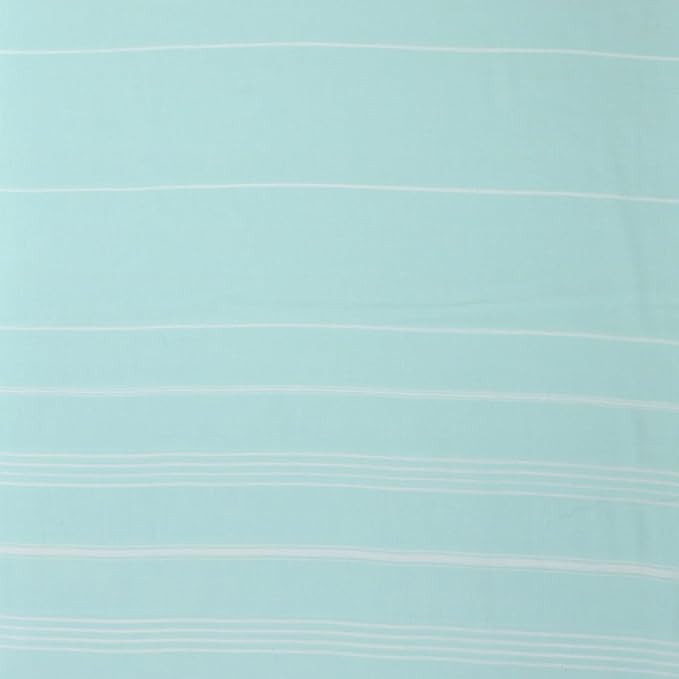 Bersuse Towels Anatolia XL Beach Blanket Throw Blanket Turkish Towel 100% Cotton Extra-Large Quick-Dry Lightweight Premium Peshtemal Towel - 61x82 Inches, Aqua Marine (Set of 3)