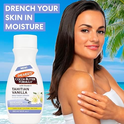 Palmer's Tahitan Vanilla Body Lotion with Vitamin E for Dry Skin (8.5 Oz) - Image 2