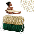 Cleangor 2Pcs African Net Sponge Authentic with Knots - Exfoliating Body by Cleangor