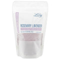 Luxiny Vegan Milk Bath Soak Made with Moisturizing Coconut Milk Powder, Essential Oil, & Sweet Almond Oil for a Bath Bomb Dust Soothing Fizz & Relaxing Soak, 8 oz. (Rosemary Lavender)