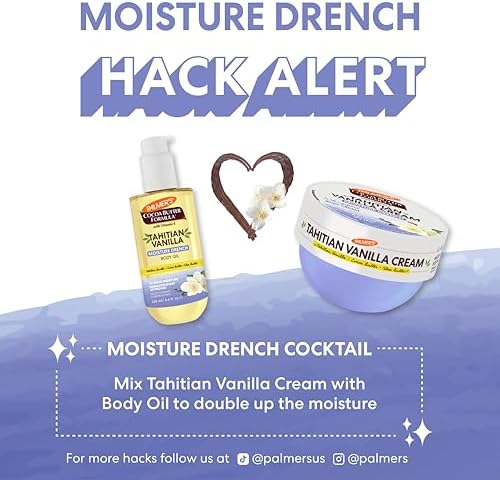 Palmer's Body Cream, Tahitian Vanilla Cocoa Butter Formula (8.8 Oz) - Image 7