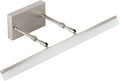 Aipsun 24 inch Modern Brushed Nickel Vanity Light Adjustable Bathroom Light Fixtures Over Mirror Rotatable Vanity Lighting 5500K