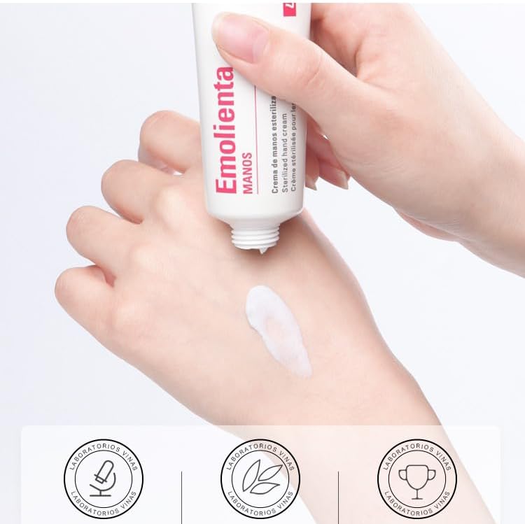 1 PC Emolienta Intensive Hand Cream, Moisturizing Nourishing Soothing Softening Skin, Make Hands Tender & Soft, 50ml / 1.69 FL OZ, Clear - Image 5