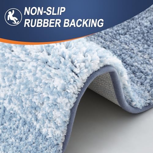 OLANLY Bathroom Rugs Mat 36x24, Extra Soft Absorbent Microfiber Bath Rugs - Image 4