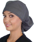 Sparkling EARTH Big Hair Ponytail Classic Surgical Style Scrub Working Cap - Made in The USA!!!