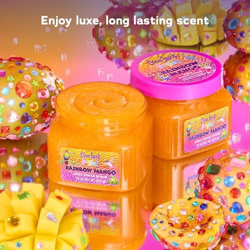 Lisa Frank x Tree Hut Rainbow Mango Body Scrub, Sugar Scrub, 18 Oz - Image 2