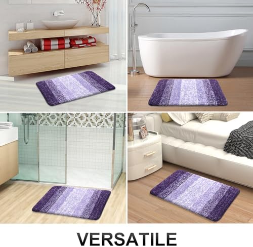 OLANLY Large Bathroom Rugs 60x40, Extra Soft Absorbent Microfiber Bath Rugs - Image 7
